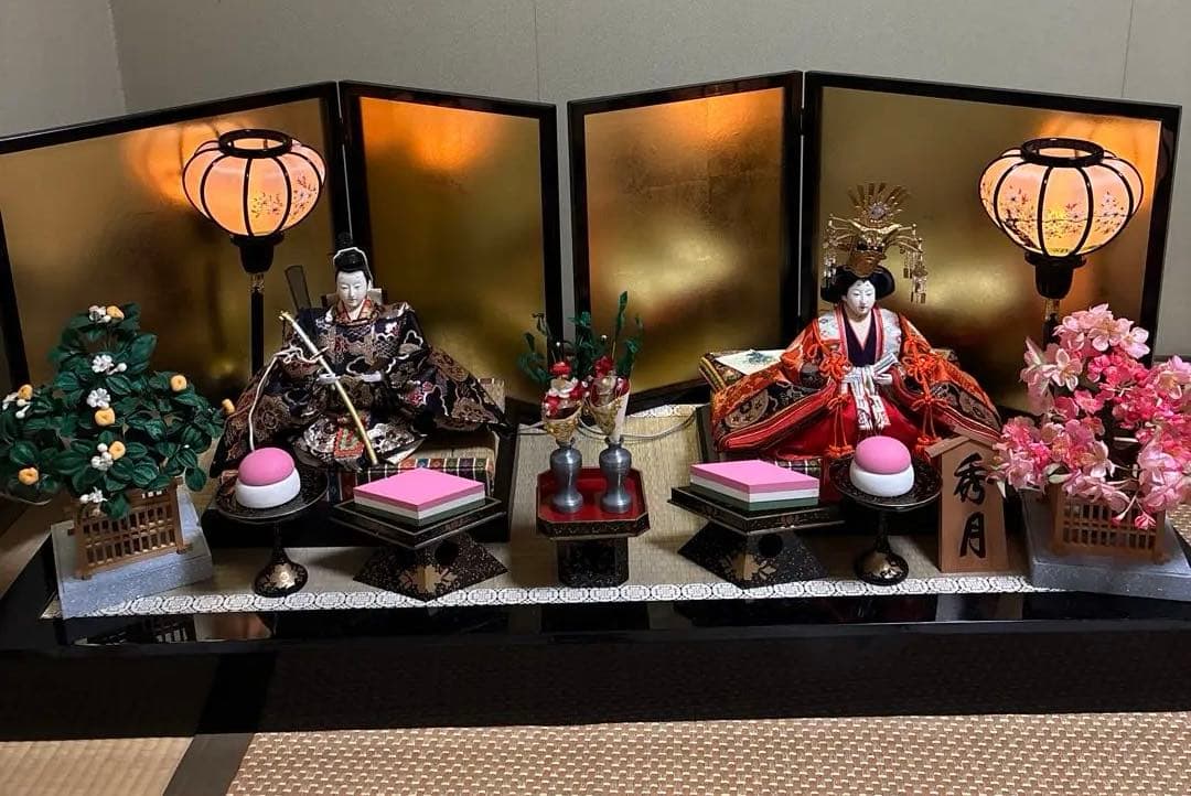 秀月　雛人形セット ひな祭り用