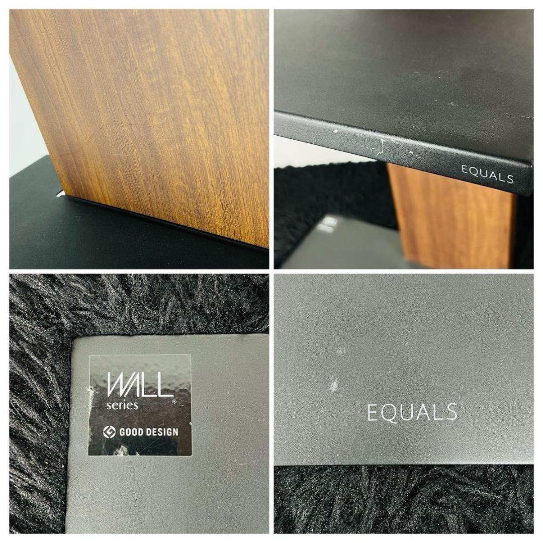 イコールズ WALL V3 テレビスタンド ハイタイプ 壁掛け 壁寄せ 棚板付き