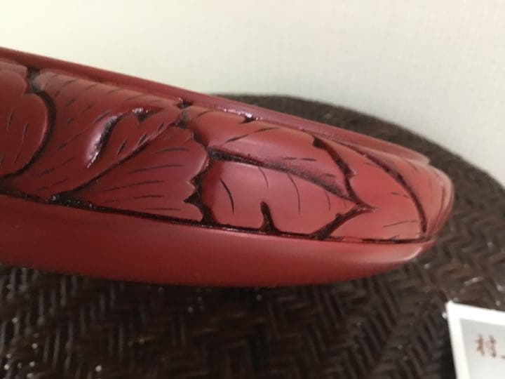 村上推朱　菓子鉢