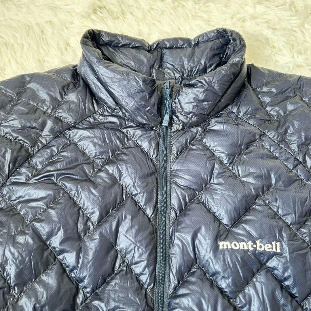 s*★様 美品✨モンベル ダウンジャケット プラズマ1000 ネイビー L レデ