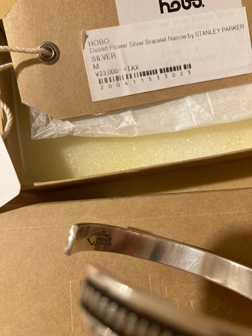 ナバホ hobo STANLEY PARKERバングル サイズM