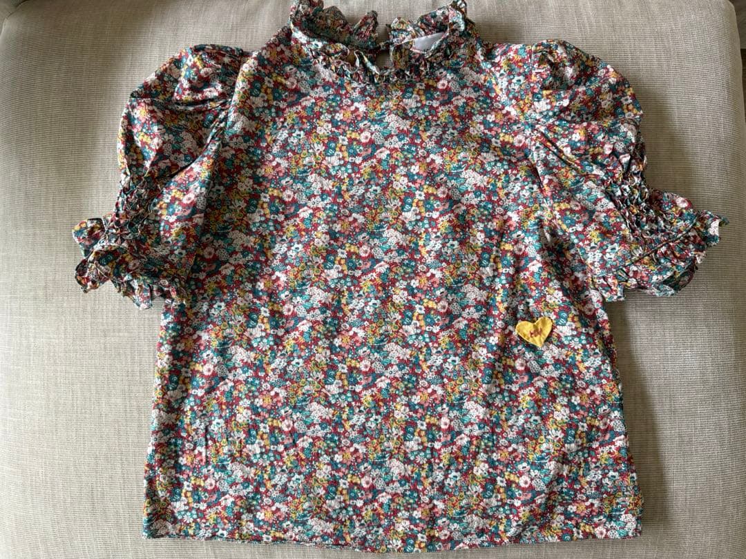 HORROR VACUI ホラーヴァキュイ　花柄ブラウス