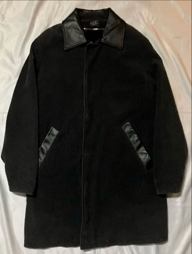 schott コーデュロイコート　レザー