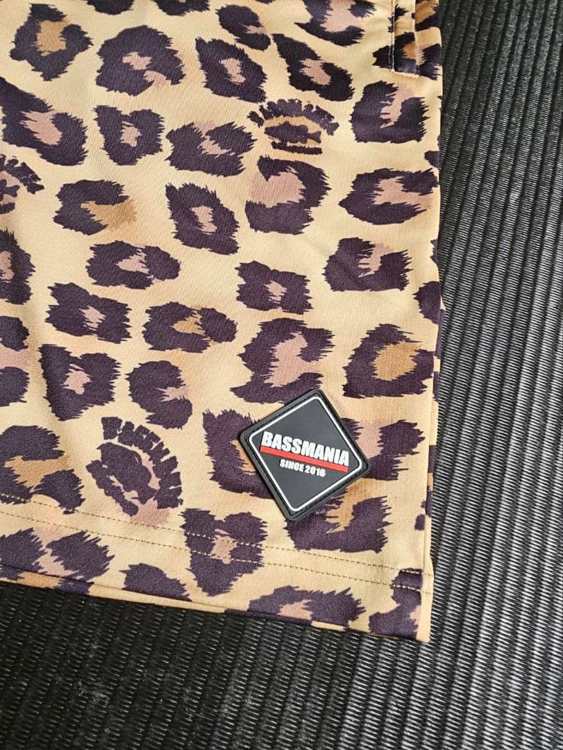 BASSMANIA ヒョウ柄 フィッシングスーツ 上下セット XL ②