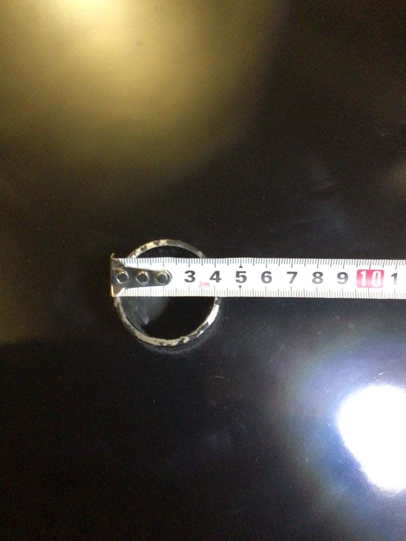 野点傘立て 鉄製 分解式 裏側フェルト貼り