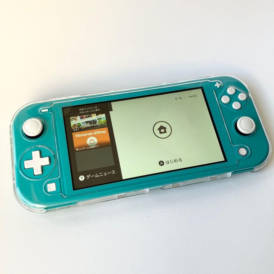 ニンテンドー　スイッチ　ライト　ターコイズ　充電器無し