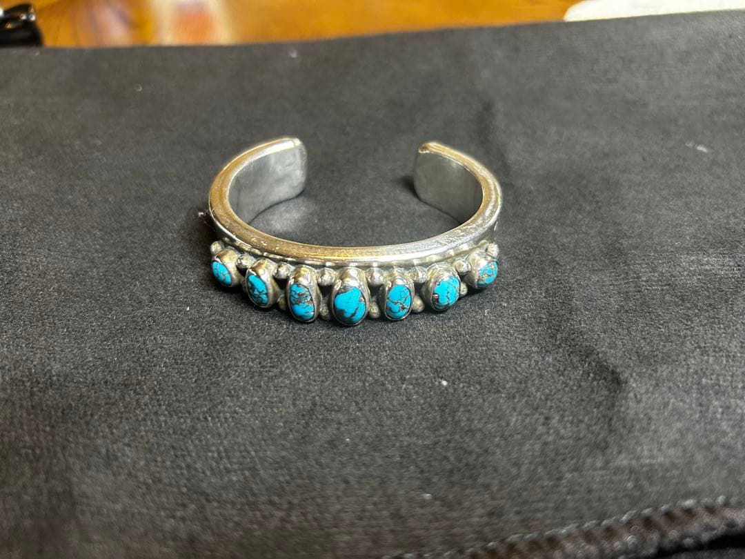 マークチー　バングル　パージャンターコイズ