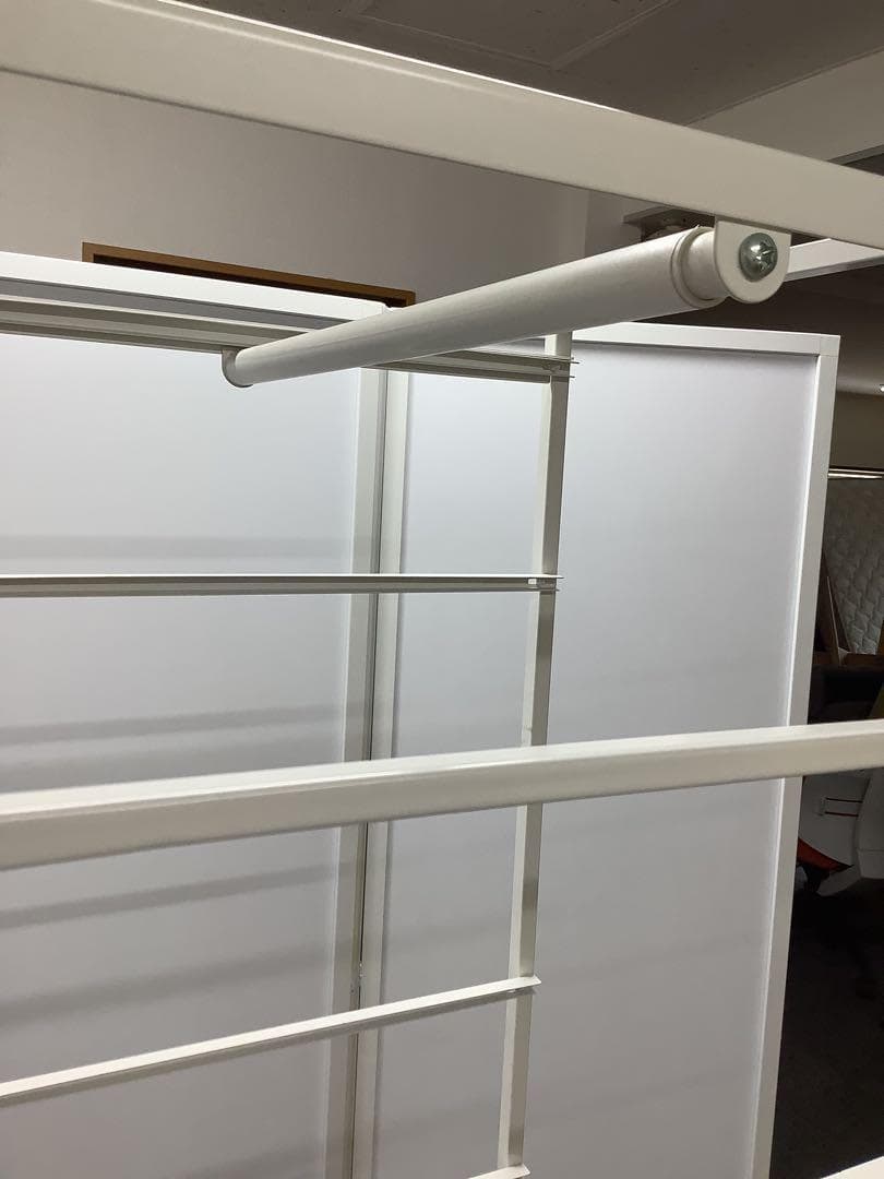 ppqq イケア ハンガーラック ヨナクセル ワードローブ 2点セット