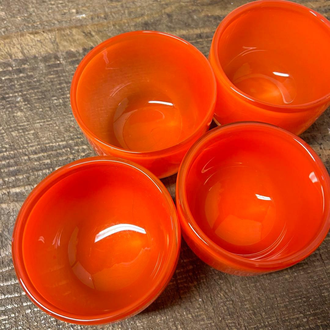 花器　花瓶　ガラス器　4つセット