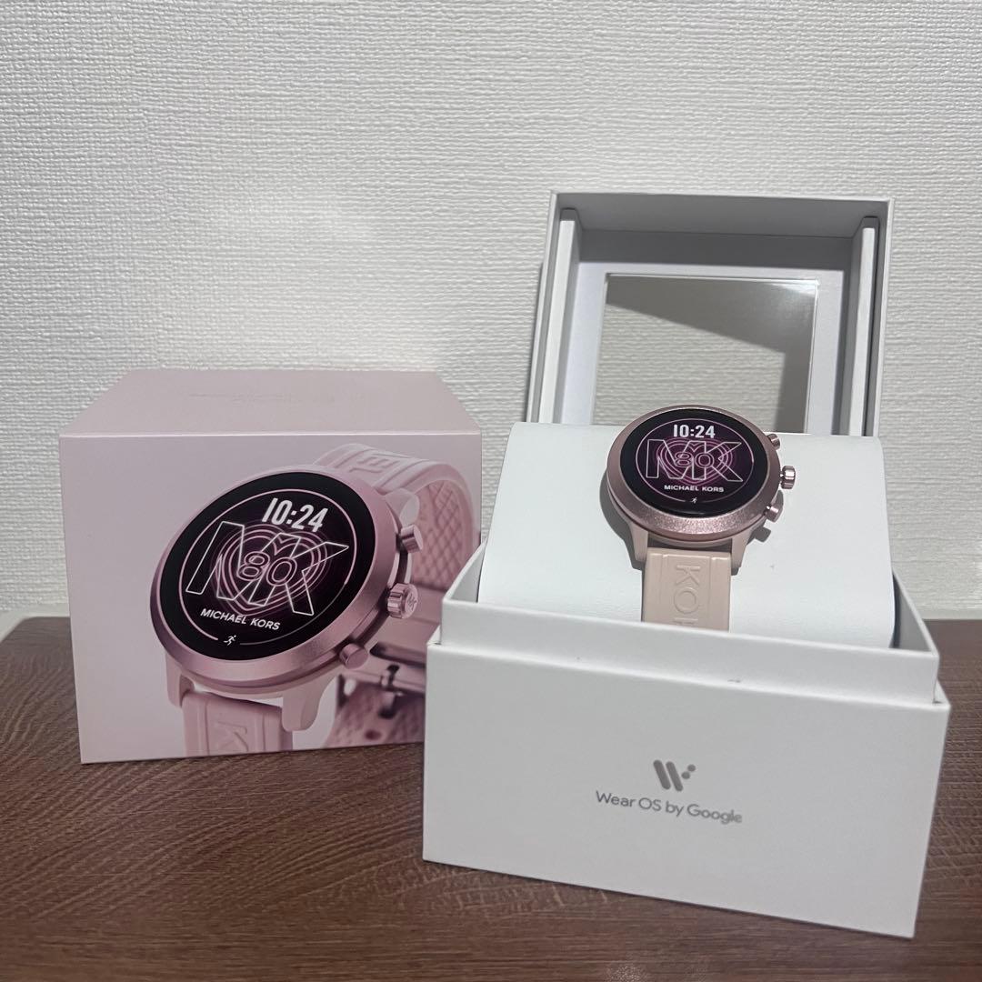MICHAEL KORS スマートウォッチ ピンク