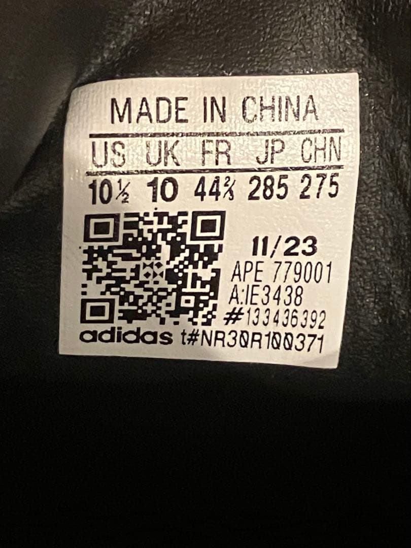 美品！サンバ OG SAMBA OG コアブラック×コアブラック 28.5cm