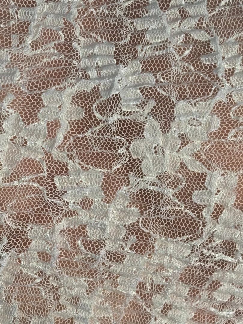 ISSEY MIYAKE プリーツ 花柄刺繍入り ブラウス L