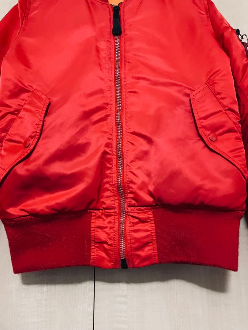 【炙り子】ALPHA アルファ MA-1 フライトジャケット