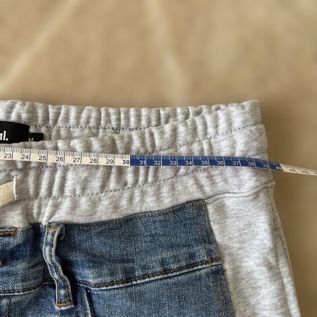 Desigual ミッキーマウス デニムスウェットパンツ　値下げしました