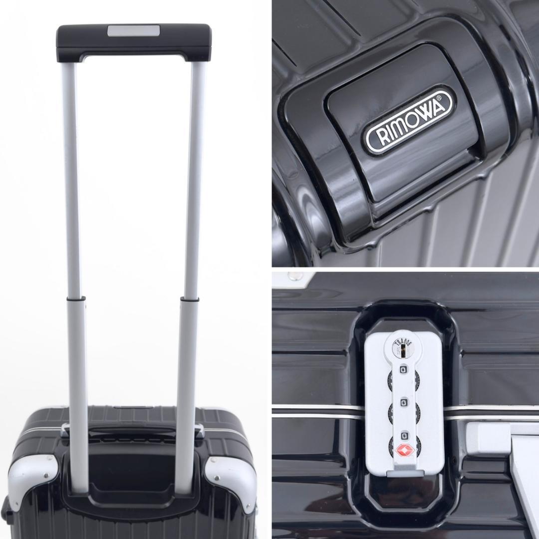 美品 リモワ リンボ 32L 4輪 TSAロック 機内持ち込み キャビン 黒