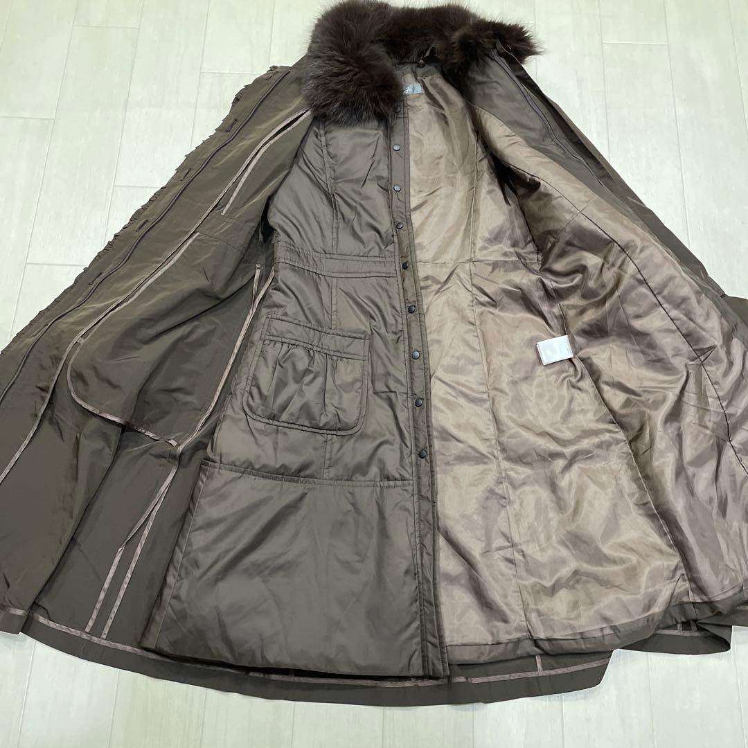 ⭐︎値下げ⭐︎ FRANCO FERRARO フォックスファー ロング ダウンコート