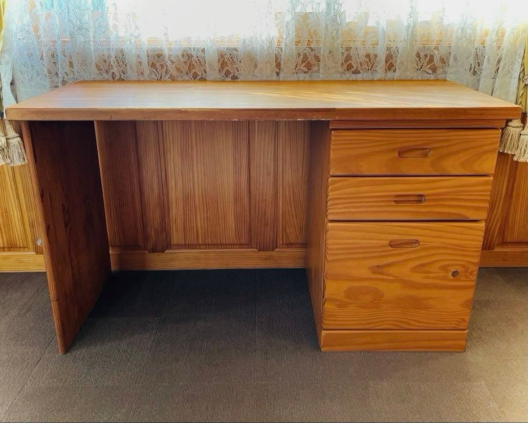 木製デスク① 引き出し付き DIY