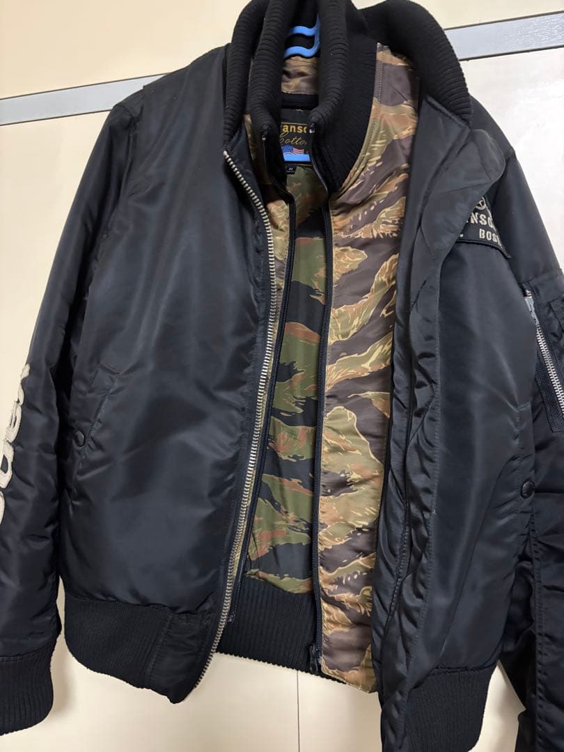 VANSON MA-1 ナイロン フライトジャケット