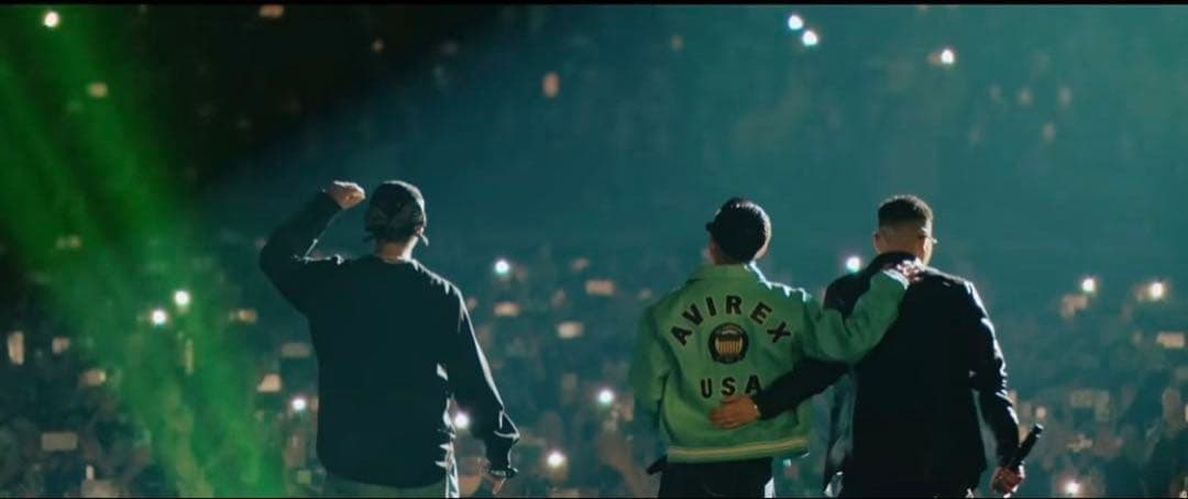 【Kaneee KEIJU着用】AVIREX レザージャケット 羊革 ラッパー