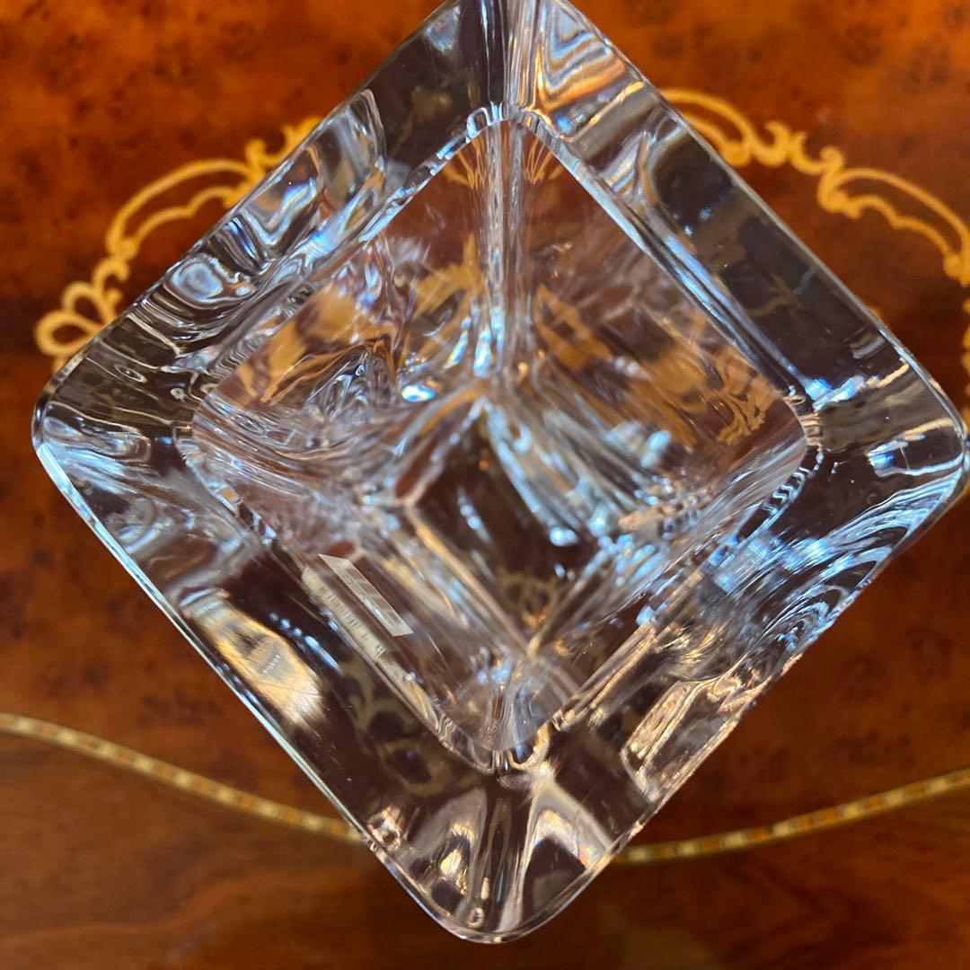 ドームフランス　Daum France クリスタル　花瓶　フラワー　ベース　レア