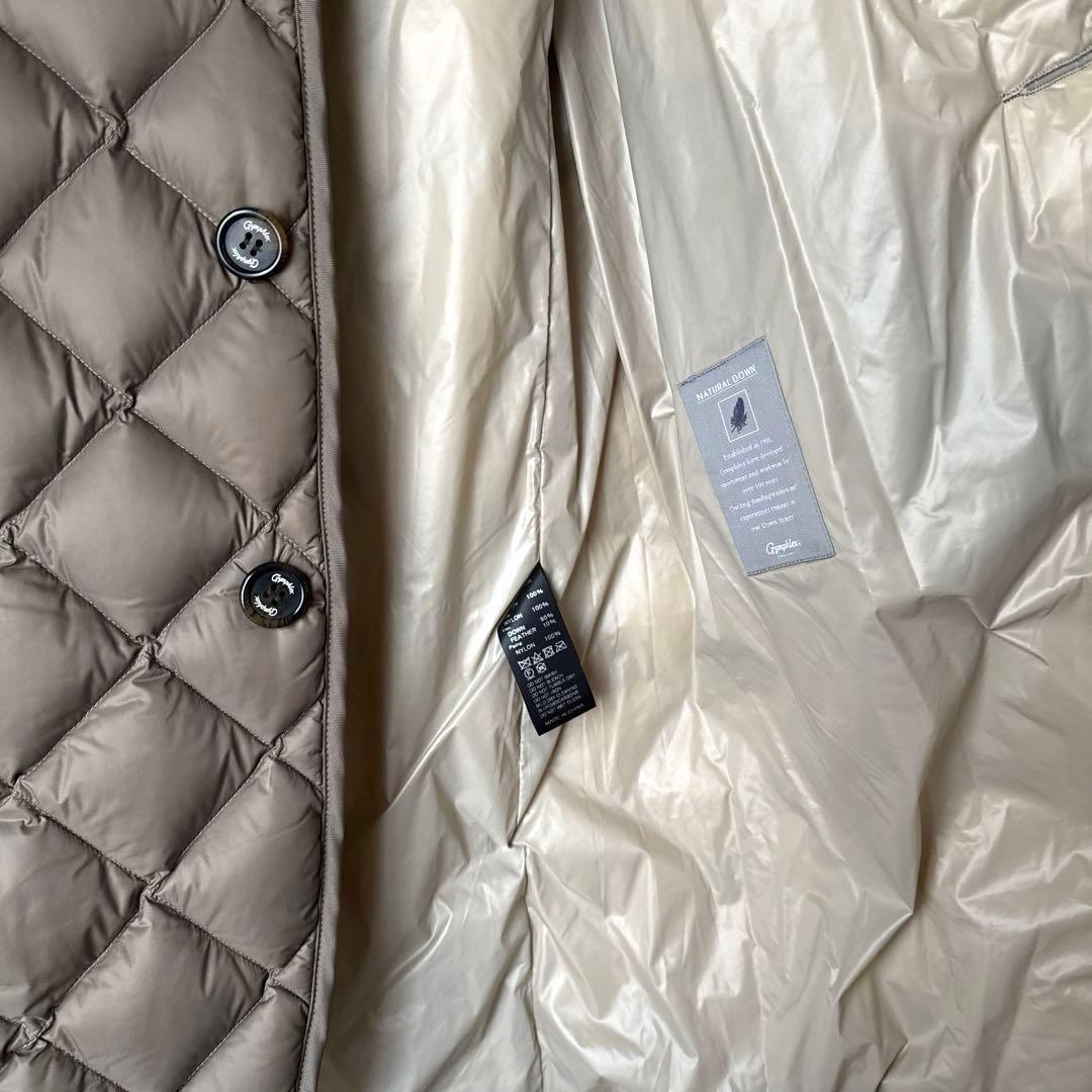 【最終】Gymphlex　ジムフレックス　ハンドキルトダウンノーカラーコート