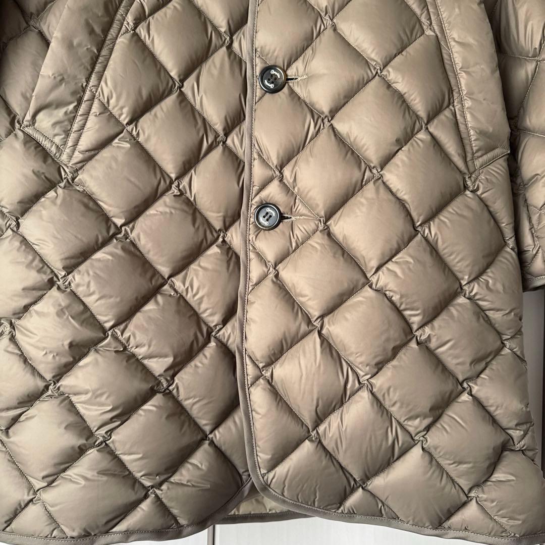 【最終】Gymphlex　ジムフレックス　ハンドキルトダウンノーカラーコート