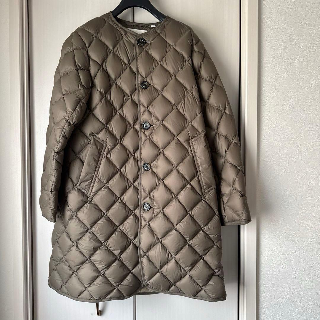 【最終】Gymphlex　ジムフレックス　ハンドキルトダウンノーカラーコート