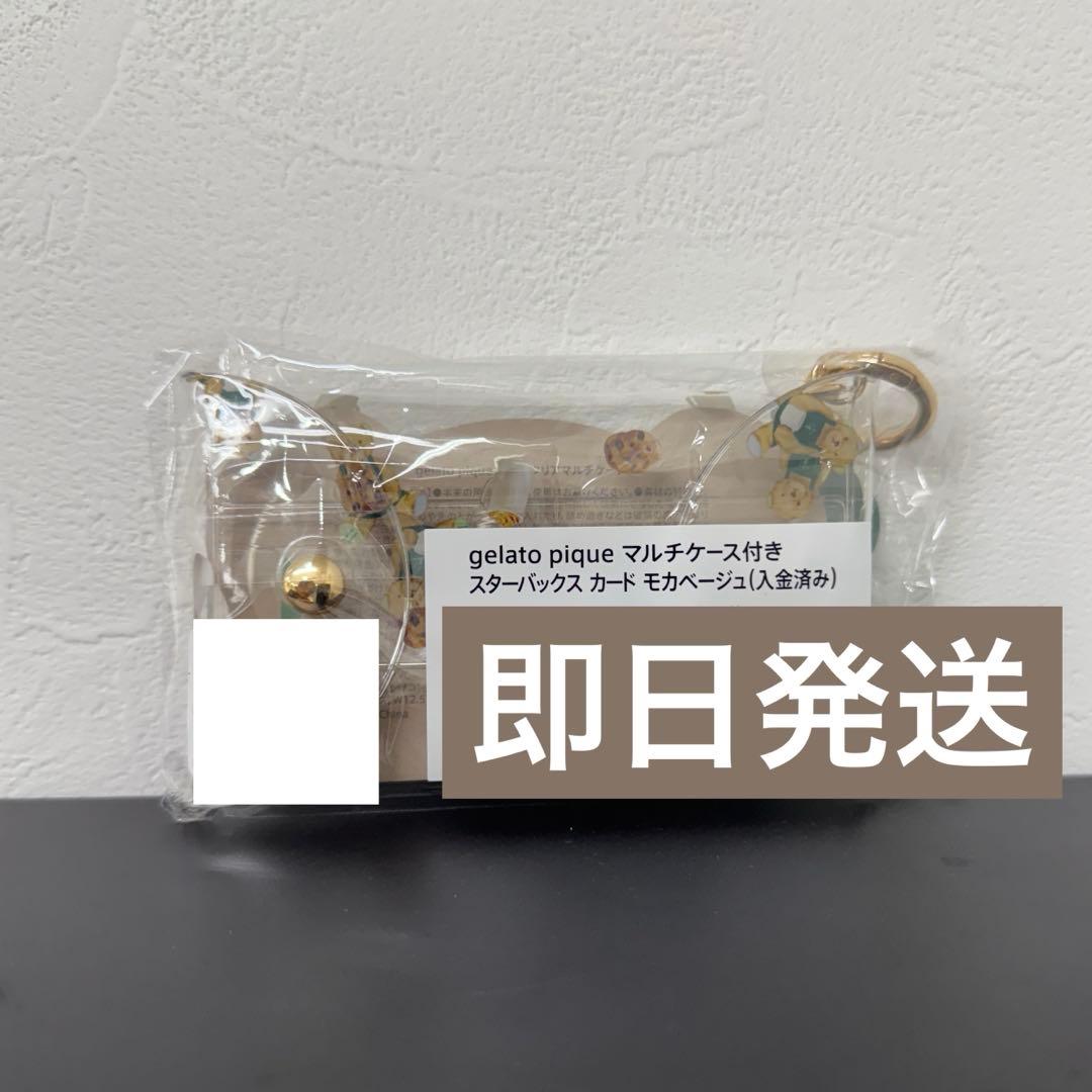 スタバ　ジェラピケ　マルチケース　カード付き