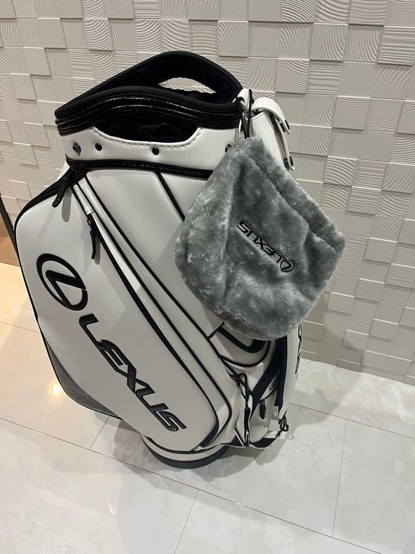 Lexus レクサス　ゴルフバッグ・キャディバッグ ホワイト