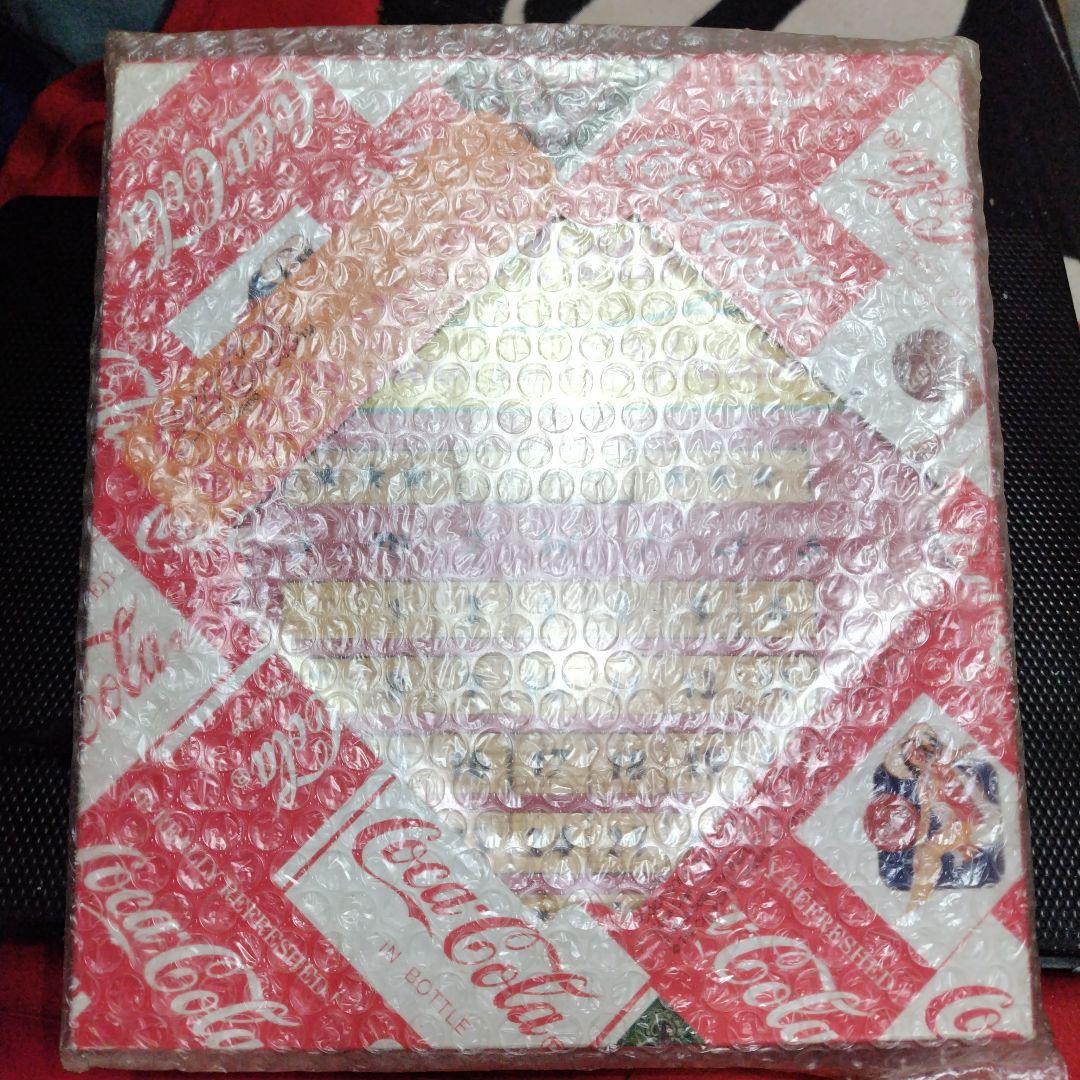 Ｓ★商品Ｎｏ.３７３１★Ｃｏｃａ―Ｃｏｌａグッズ★ネオンライト木製カレンダー新品