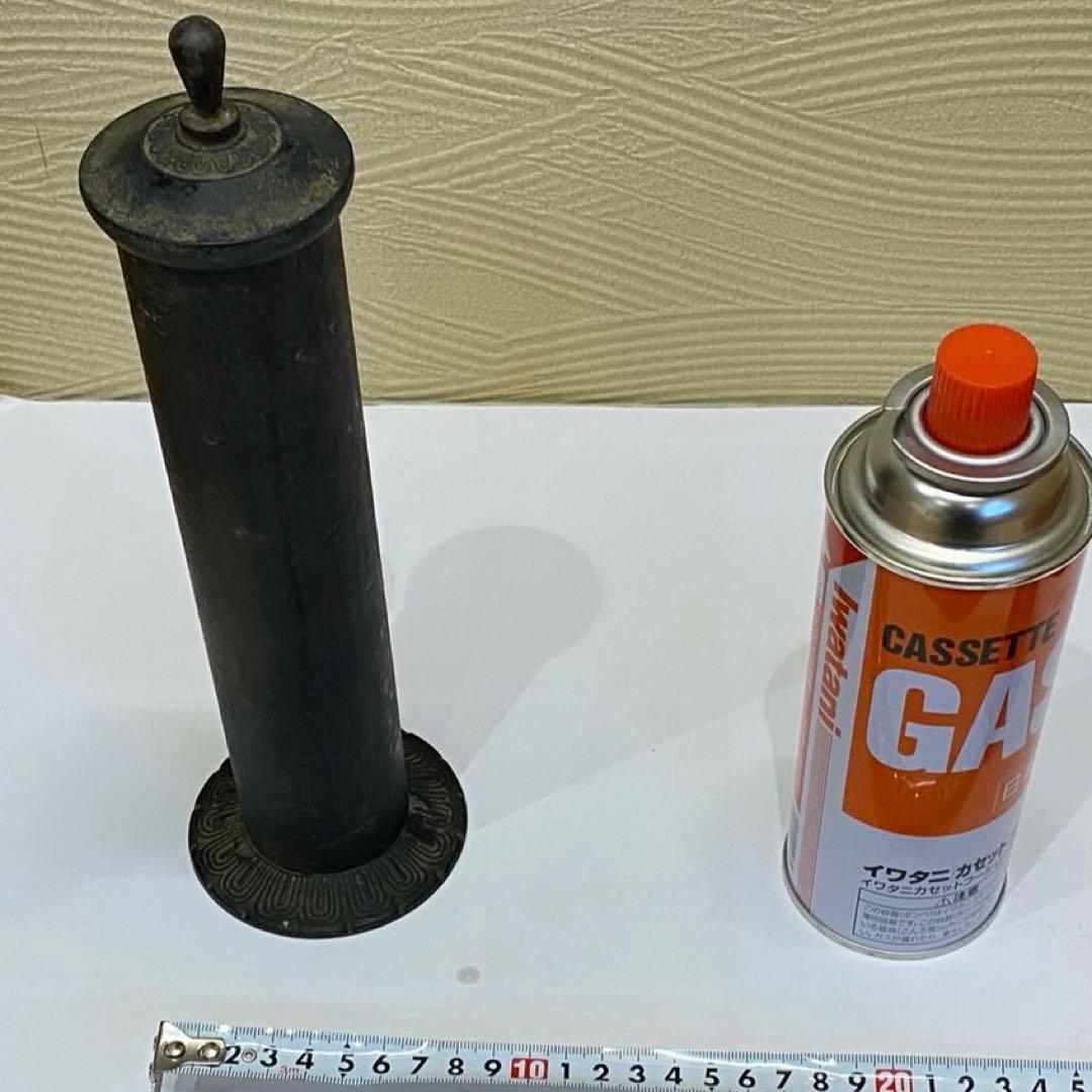 花器　経筒　金属製