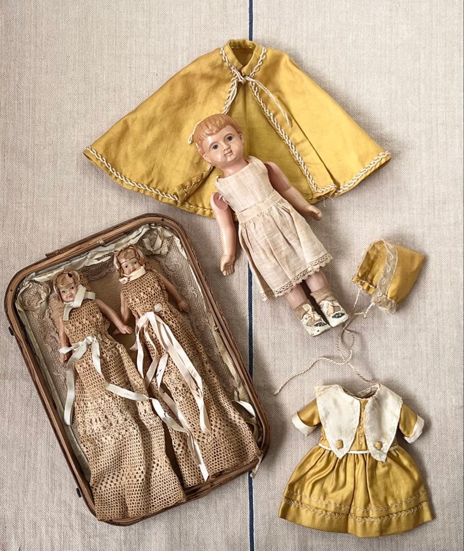 アンティークヴィンテージセルロイド ドール昭和レトロ人形ビスクドール