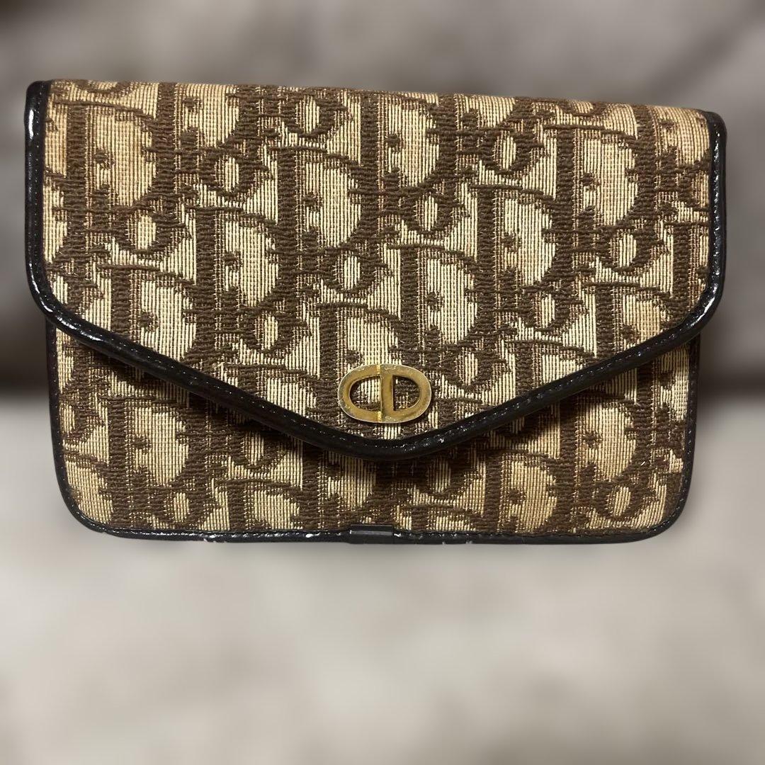 オールド　ビンテージ　ディオール　財布　ほぼ未使用品