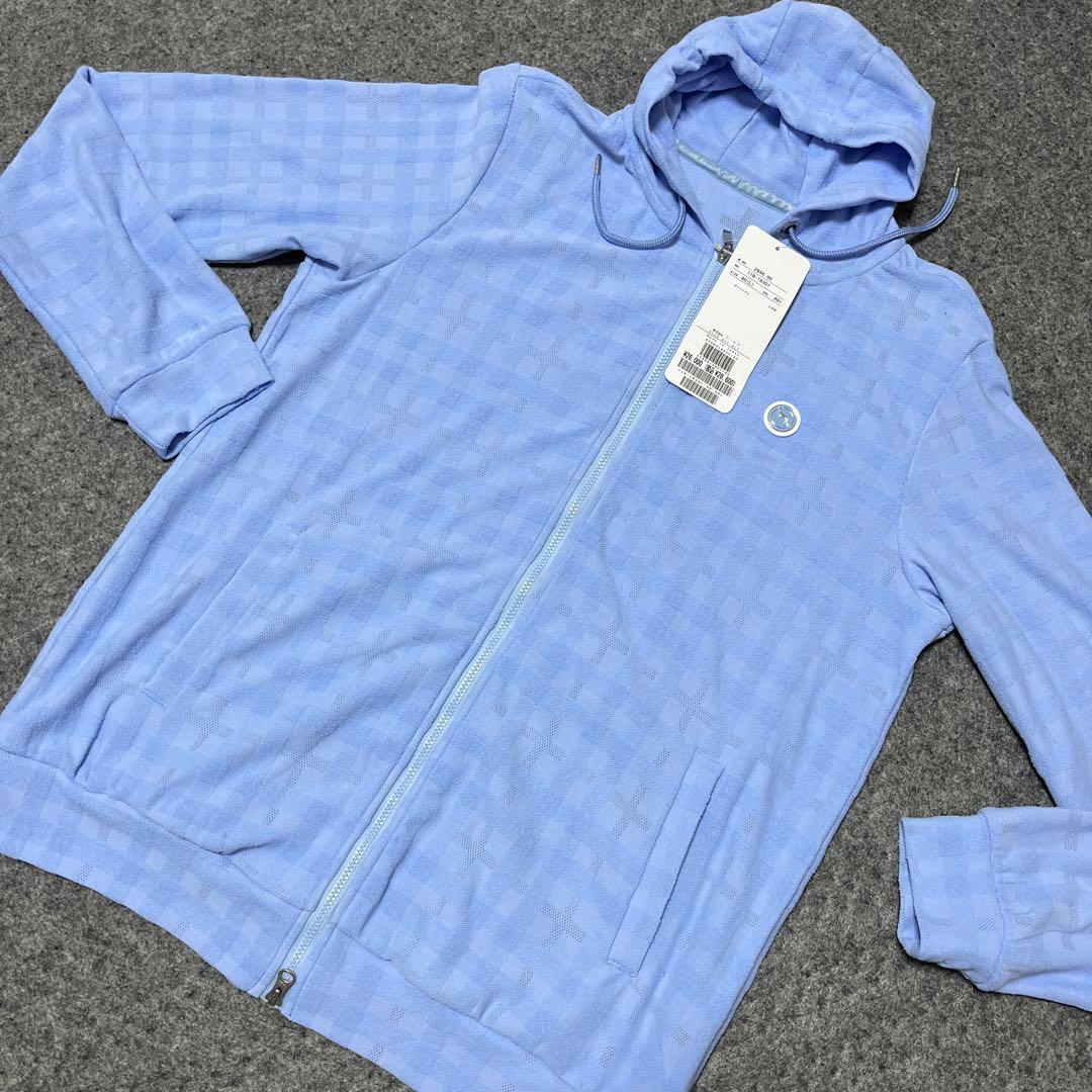 ★アダバットゴルフ　パイルメッシュフルジップパーカーレディース４０新品★