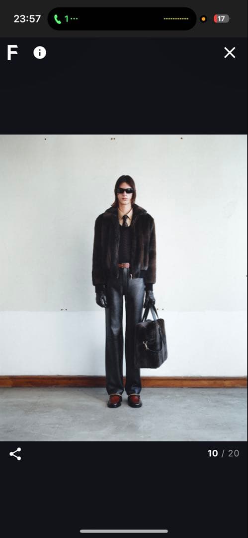 ERNEST W. BAKER ファージャケット