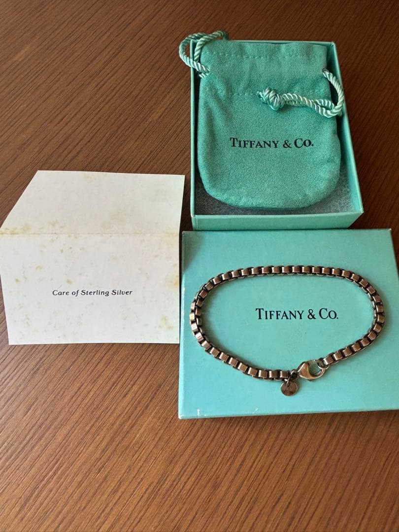 Tiffany & Co. スターリングシルバーブレスレット　ベネチアン