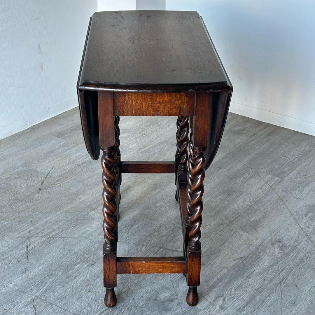 アンティーク 家具 ゲートレッグテーブル 1930年頃 イギリス 英国 382A