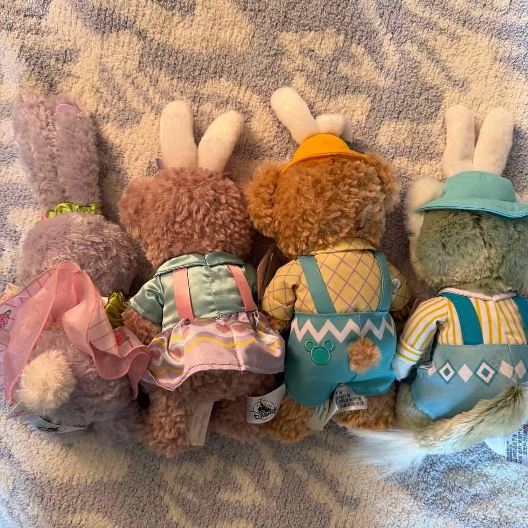 上海ディズニー　ぬいぐるみSSセット