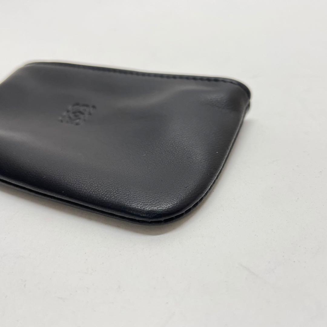 904 LOEWE ロエベ ケース 小銭入れ ブラック レザー アナグラム