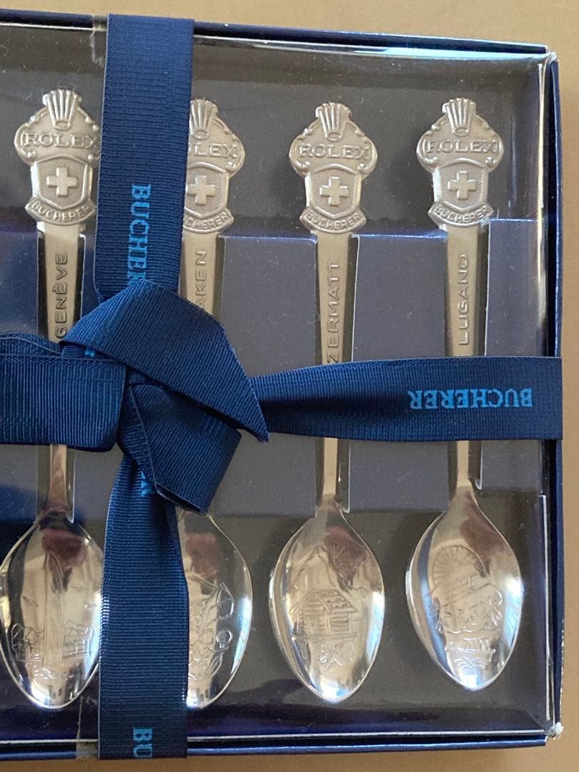 ROLEX BUCHERERのスプーン 6本セット 未開封 未使用