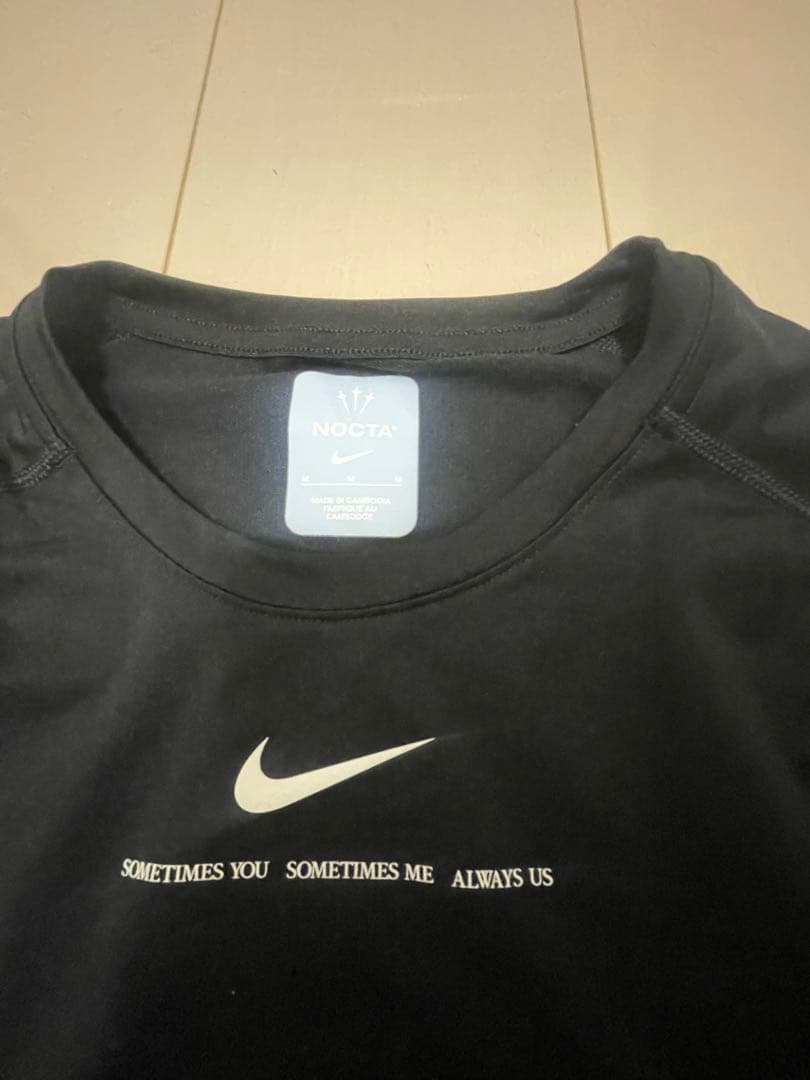 せ*た様 NIKE M NRG NOCTA LS BL TOP BLACK pr