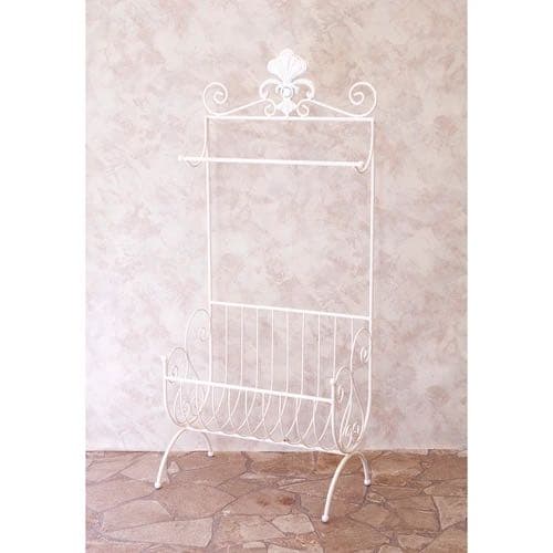 【完成品】シャンドルアイアン ハンガーラック アンティーク 収納