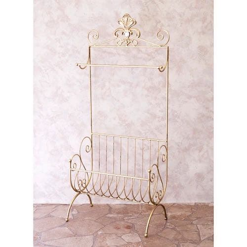 【完成品】シャンドルアイアン ハンガーラック アンティーク 収納