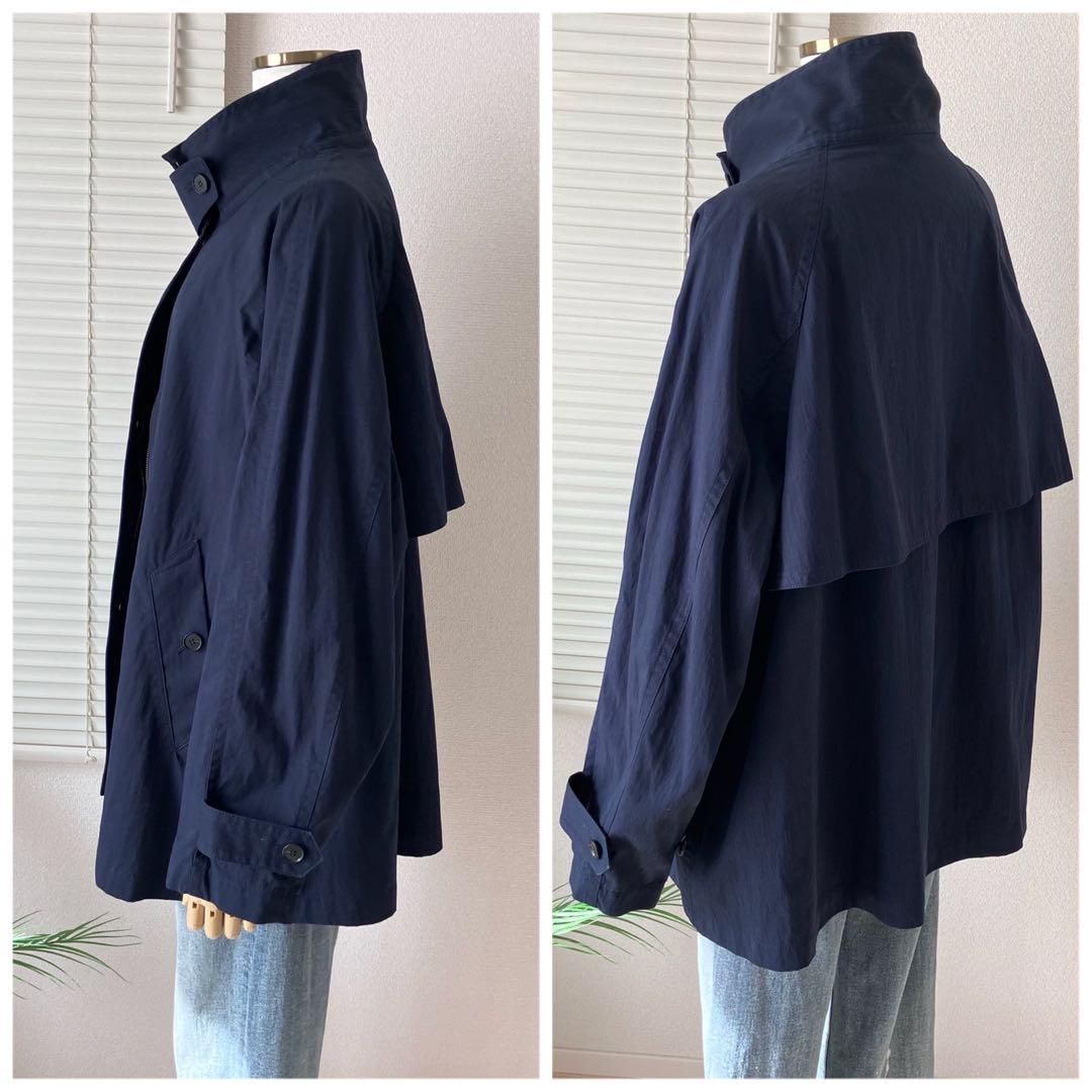【2025SS】FRAMeWORK 撥水テントラインコート 春アウター 紺