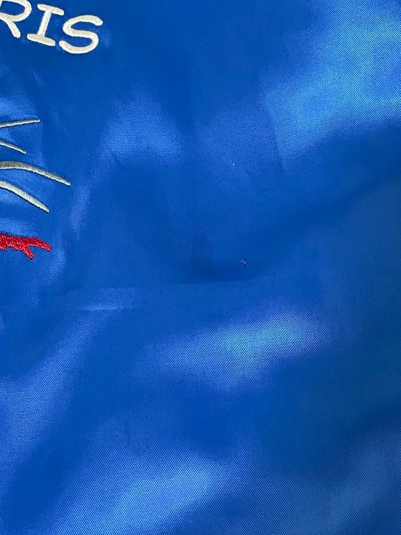 内田 STUSSY 35周年記念 スカジャン スーベニア ジャケット 青