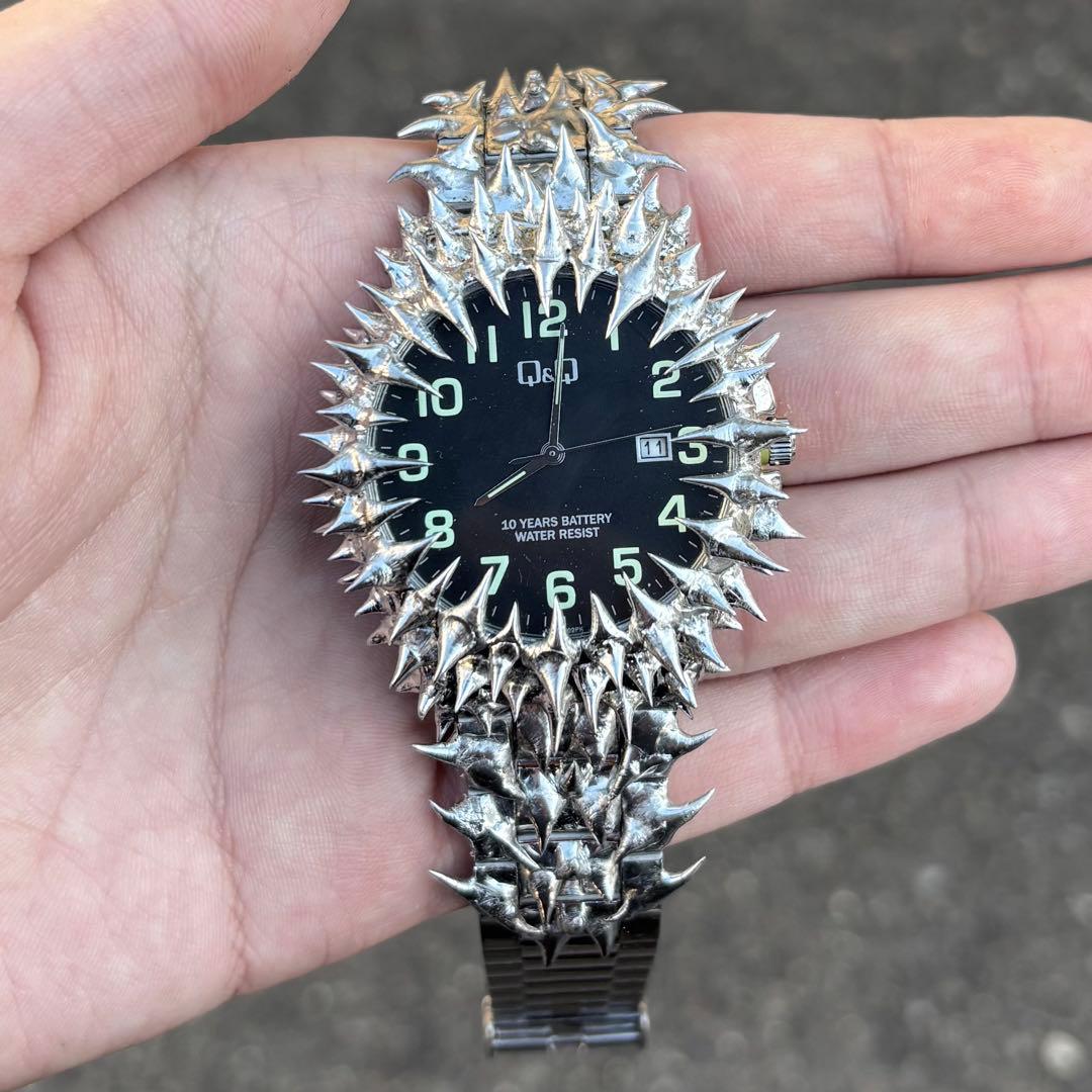 【custom watch】spike watch grunge opium