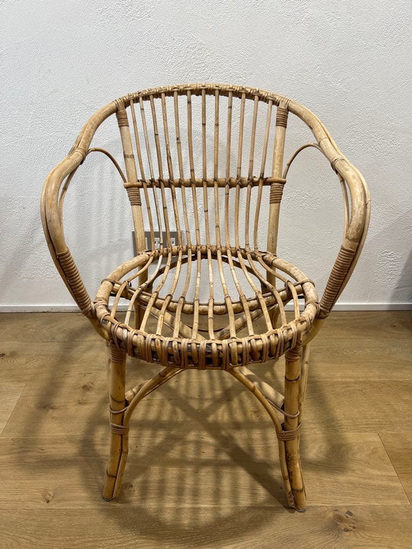 yabugarashi ラタン スタッキングチェア 1脚