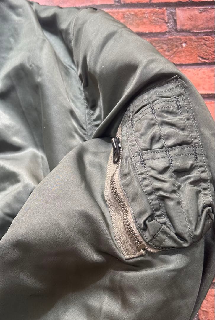 USAF ALPHA 米軍実物 MA-1 70s XL