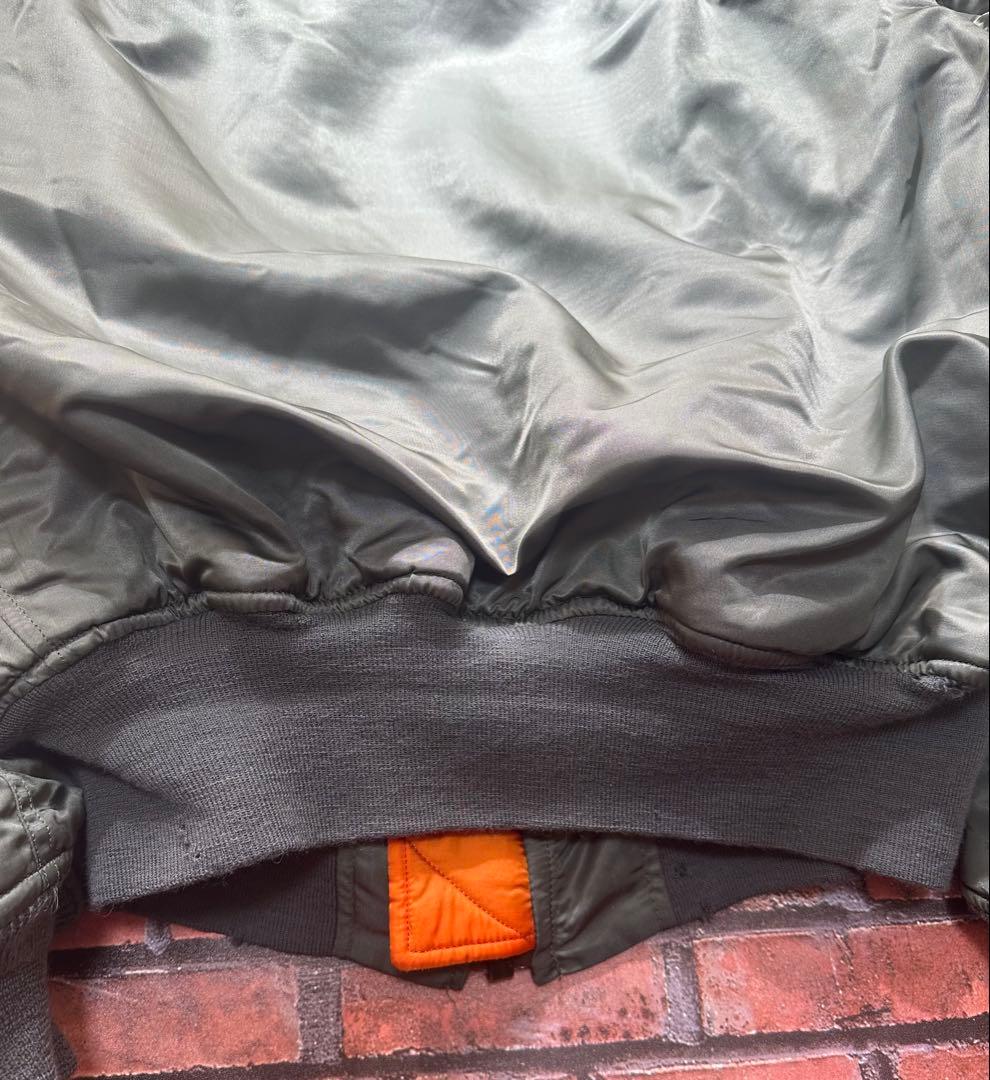 USAF ALPHA 米軍実物 MA-1 70s XL