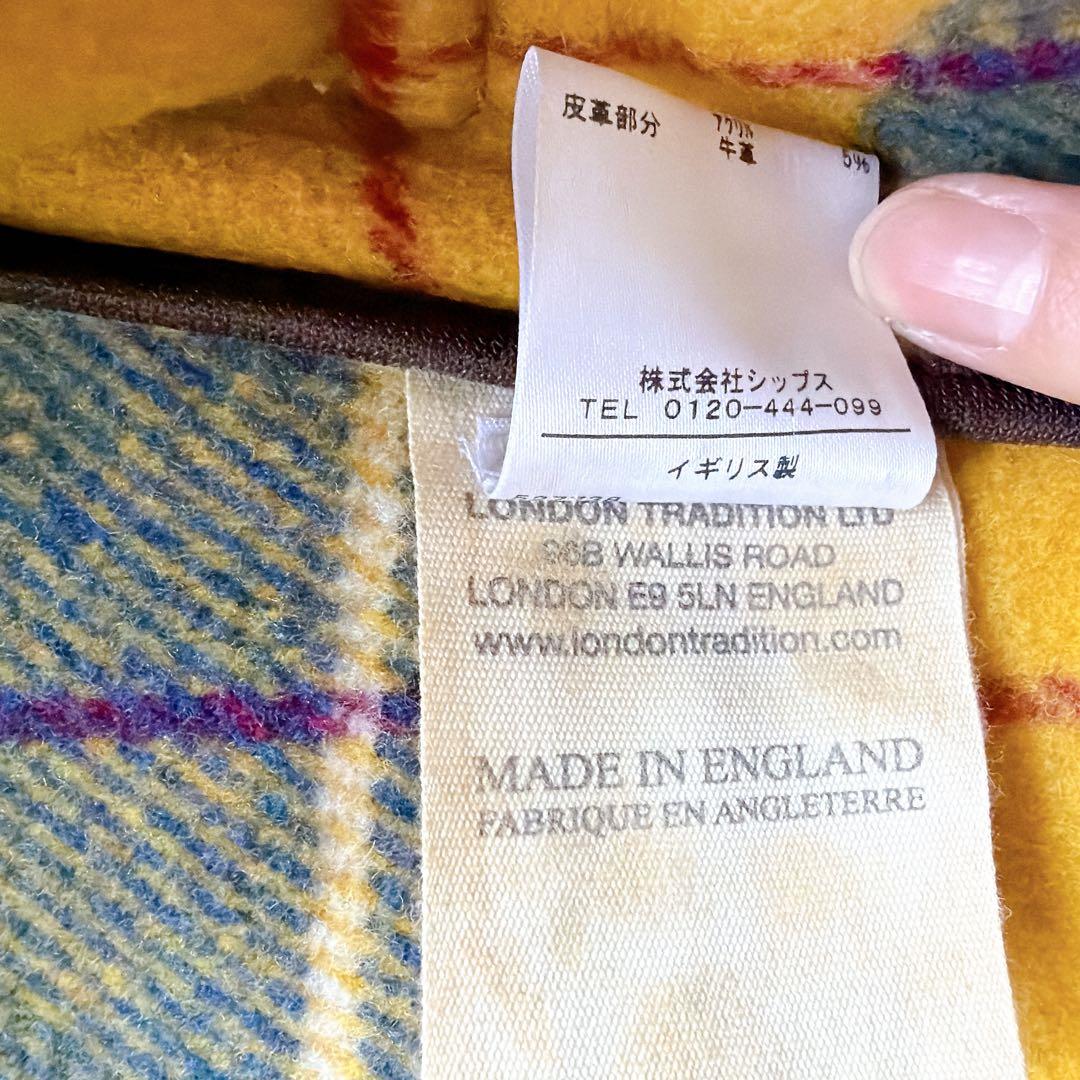 美品⚑シップスエニィ 別注　LONDON TRADITION ダッフル　イエロー